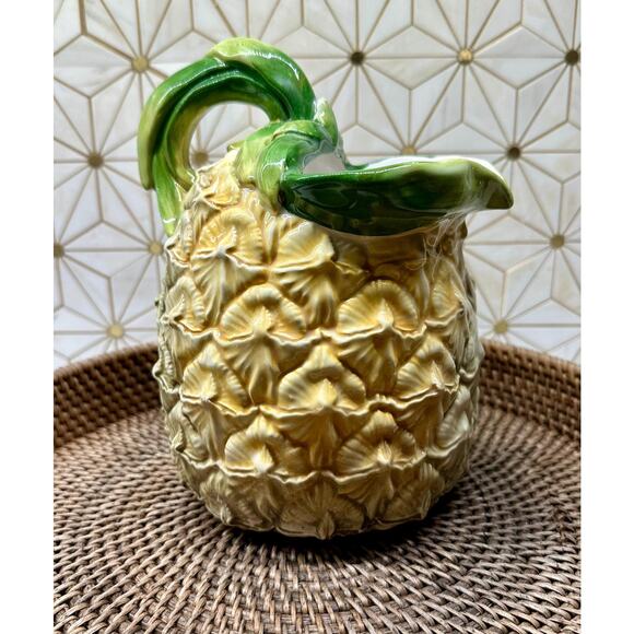Vintage Pineapple Pitcher by Ceramica Stefani | Made in Italy - Picture 1 of 9
